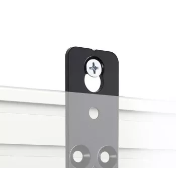 B-TECH SYSTEM X Rail Mounting Bracket for BT8390 - 5mm from Wall, Black