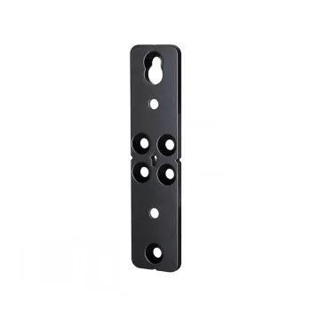 B-TECH SYSTEM X Rail Mounting Bracket for BT8390 - 5mm from Wall, Black
