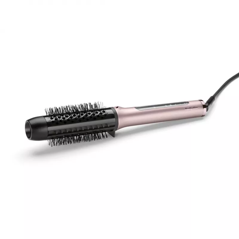 BaByliss HSB200E Volume Boost Heated Straightening Brush – Warm Pink