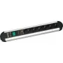Bachmann PRIMO 8-Way Extension Lead with Switch, 1.75 m, Black 331.007