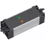 Bachmann STEP ALU Power Strip with Surge Protection, 1 Schuko Socket, GST18 Input