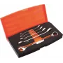 Bahco 1RM/S5 5-Piece Ratcheting Combination Wrench Set (8-19 mm) with Slim Profile and 72-Tooth Mechanism