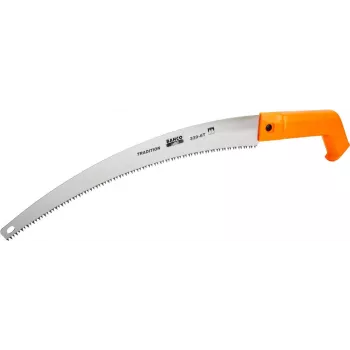 Bahco 340-6T Pruning Saw with 360 mm Hard Chrome Plated Blade, XT-Toothing, 6 TPI, Ergonomic Two-Component Handle, Orange