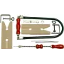 Bahco 502-SET6 Jigsaw Blade Set, 6-Piece, T-Shank, HCS & HSS for Wood and Metal 778154