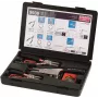 Bahco 9938 Circlip Plier Set, 4-Piece, 180 mm, Internal/External, Straight/Bent, Roll-Up Pouch