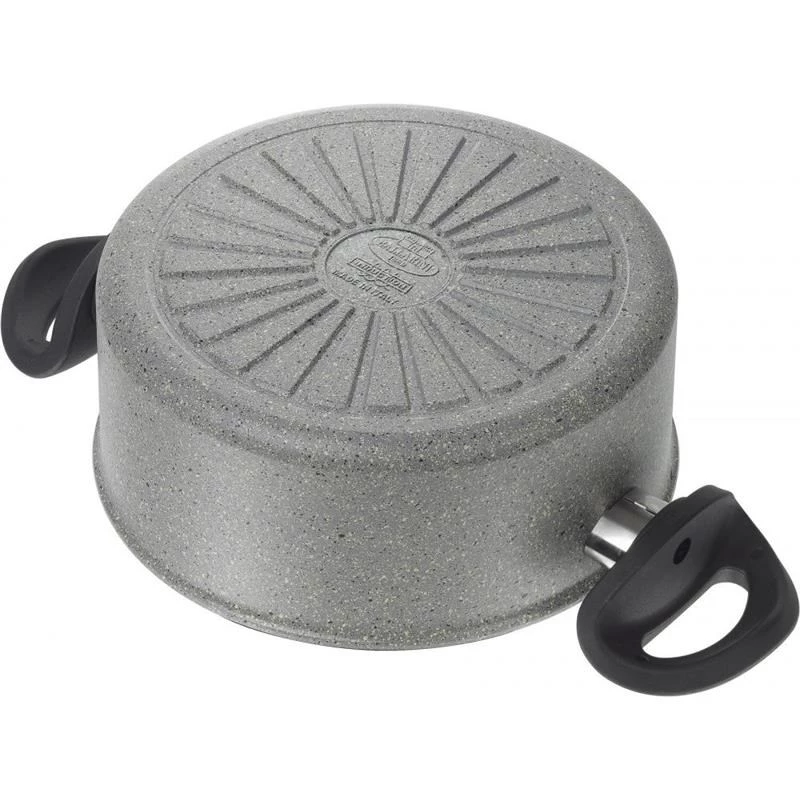 BALLARINI Ferrara 20 cm Frying Pan with 4 mm Base, Titanium Mineralia Non-stick, Induction Compatible, Soft-touch Handle