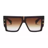 BALMAIN Women's Sunglasses BPS-144C-57 Cat Eye Acetate Frame Grey Lens 57/14/145 mm
