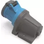 Bals 110646 INNOLINQ QC CEE Wall-Mounted Socket 32A 3-Pole 230V 6h IP44 Blue