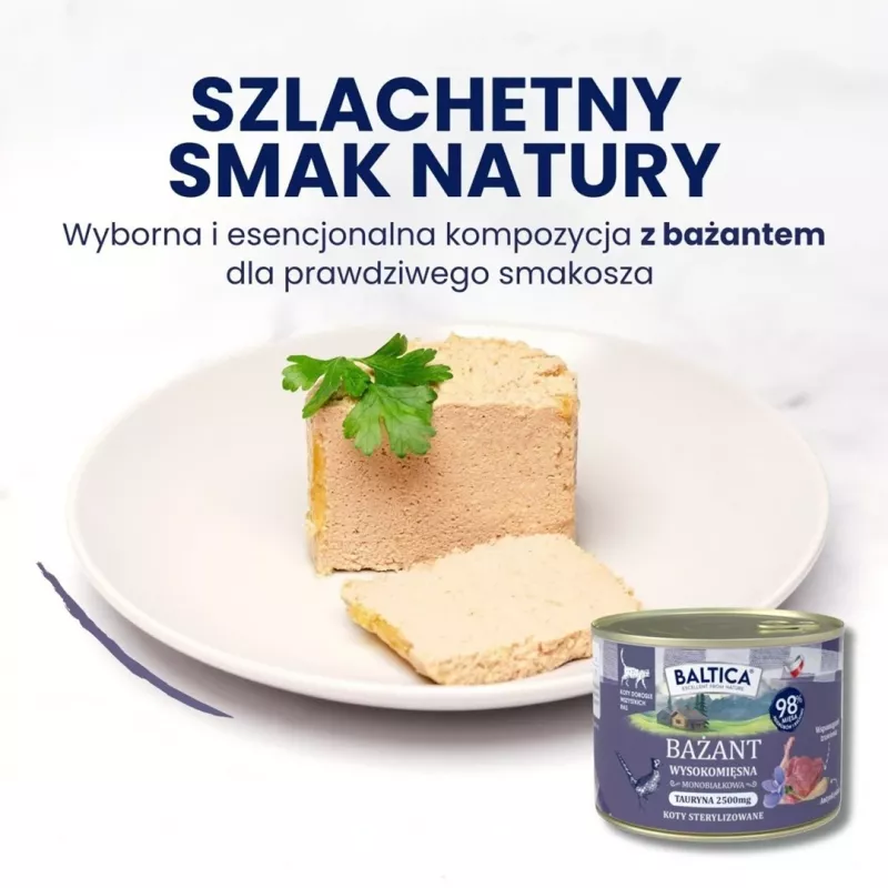 BALTICA Regional Flavours Adult Cat Food Pheasant 400g