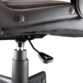 Baracuda ABALONE-B/W Gaming Chair, Black/White with 2D Armrests and 150° Recline