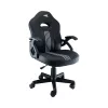 Baracuda ABALONE-B/W Gaming Chair, Black/White with 2D Armrests and 150° Recline