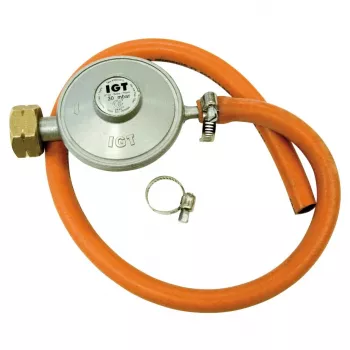 Barbecook BC-ACC-7184 Gas Regulator with 75 cm Hose, 30 mbar, G5, Netherlands