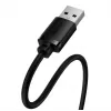 Baseus AirJoy Series USB 2.0 Extension Cable 1.5m Black