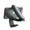 Baseus Big Mouth Pro Car Holder - Dashboard & Windshield Mount, 360° Rotation, Extendable Arm, Black