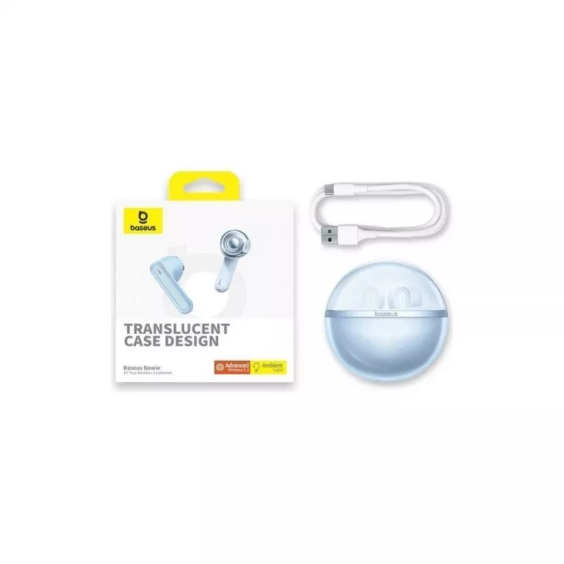 Baseus Bowie E5 TWS Wireless Earphones - Blue