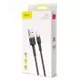 Baseus Cafule Lightning Cable 2A 3m Gold/Black (CALKLF-RV1)