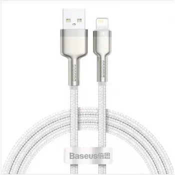 Baseus Cafule Metal USB-A to Lightning Cable 1.0m 2.4A White