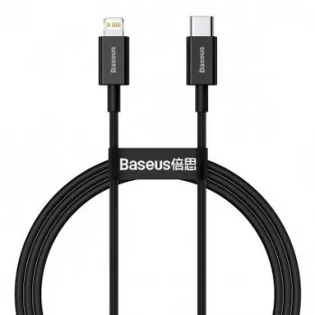 Baseus Cafule Series Metal USB-A to Lightning Cable 1m Black CATLYS-A01