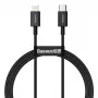 Baseus Cafule Series Metal USB-A to Lightning Cable 1m Black CATLYS-A01