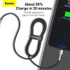 Baseus Cafule Series Metal USB-C to Lightning Cable PD 20W 1m Black