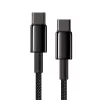 Baseus Cafule Series Metal USB-C to USB-C Cable 1m 100W Black
