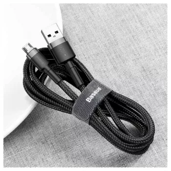 Baseus Cafule USB 2.0 Type A to Micro B Male to Male Cable 2m (Black)