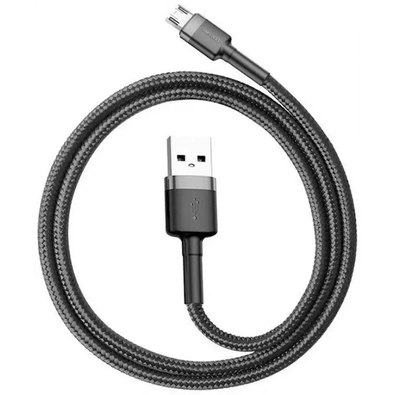 Baseus Cafule USB 2.0 Type A to Micro B Male to Male Cable 2m (Black)