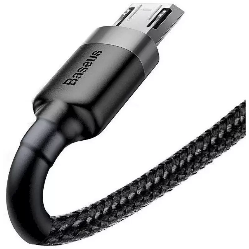 Baseus Cafule USB 2.0 Type A to Micro B Male to Male Cable 2m (Black)