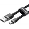 Baseus Cafule USB 2.0 Type A to Micro B Male to Male Cable 2m (Black)