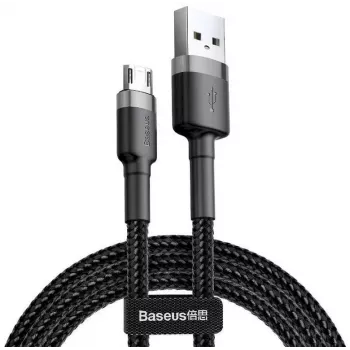 Baseus Cafule USB 2.0 Type A to Micro B Male to Male Cable 2m (Black)