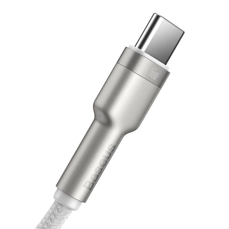 Baseus Cafule USB-A to USB-C Cable, 66W, 1m, White