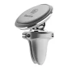 Baseus Car Mount Magnetic Car Phone Holder (Air Vent) 360 Degree with Cable Clip, Silver