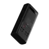 Baseus Car Power Inverter IGBT 300W/220V with Dual EU Sockets, USB-C PD, USB-A QC, Battery Clamp and Cigarette Lighter Cables, Black (CGNB010101)