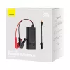 Baseus Car Power Inverter IGBT 300W/220V with Dual EU Sockets, USB-C PD, USB-A QC, Battery Clamp and Cigarette Lighter Cables, Black (CGNB010101)