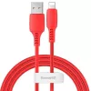 Baseus Colorful Cable USB-A to Lightning 2.4A 1.2m Red