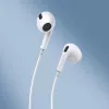 Baseus Encok C17 In-Ear Wired Headphones with USB Type-C Microphone White (NGCR010002)