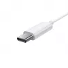 Baseus Encok C17 In-Ear Wired Headphones with USB Type-C Microphone White (NGCR010002)