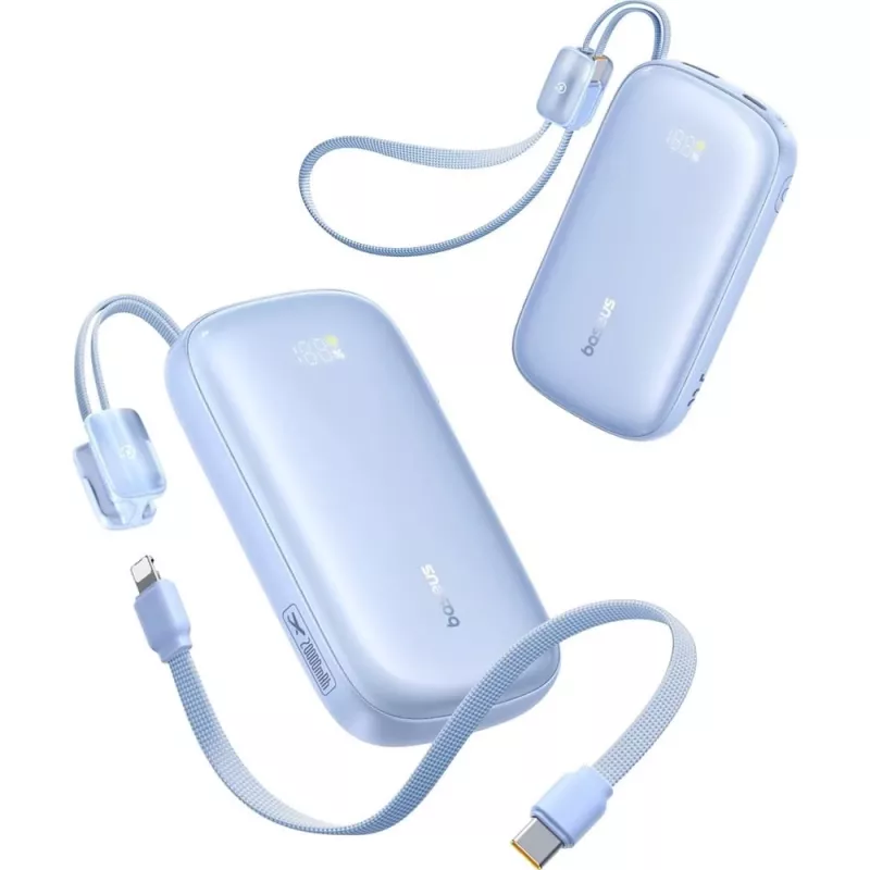 Baseus EnerFill FC21 Qpow 3 Ultra 20000 mAh 22.5W Power Bank Blue