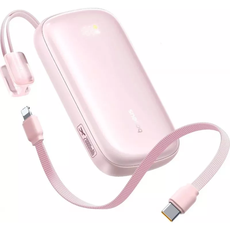 Baseus EnerFill FC21 Qpow 3 Ultra 20000 mAh 22.5W Power Bank Pink