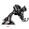 Baseus Osculum SUYL-XP0S Gravity Car Holder for Windshield or Dashboard - Silver