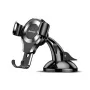 Baseus Osculum SUYL-XP0S Gravity Car Holder for Windshield or Dashboard - Silver