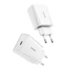 Baseus Speed Mini Quick Charger, USB-C, PD, 3A, 20W (White)