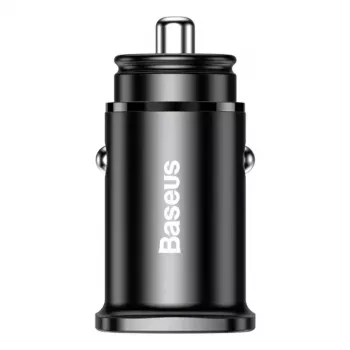 Baseus Square Car Charger PPS QC4.0 / PD3.0 5A 30W (Black)