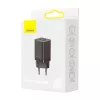 Baseus Super Si Pro Mini 30W USB-C + USB-A Wall Charger, PD 3.0, QC 3.0, EU Plug, Black (CCSUPP-E01)
