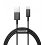 Baseus Superior Fast Charging Data Cable USB-A to Micro USB 1m Black