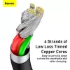 Baseus Superior Series USB-A to USB-C Fast Charging Data Cable, 66W (11V/6A), 2m, Black (CATYS-A01)