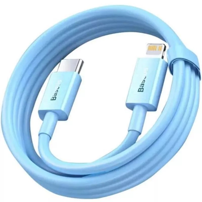 Baseus Superior Series USB-C to Lightning Cable 1m Blue 20W 480Mbps (CAYS001903)