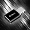Baseus USB 2.0 Type-C to Micro USB OTG Adapter (Black)