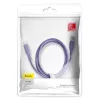 Baseus Yiven Cable USB-A to Lightning 2.4A 1.8m Blue Purple