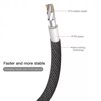 Baseus Yiven Lightning Cable 1.8m Black (CALYW-A01)
